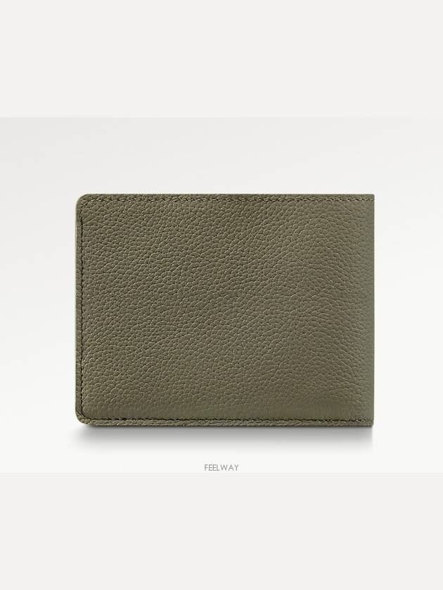 Multiple Half Wallet Khaki - LOUIS VUITTON - BALAAN 5