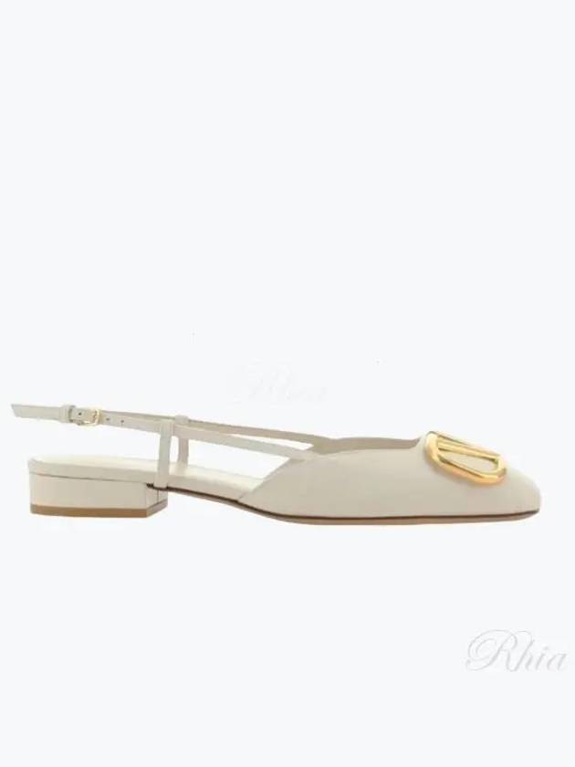 V Logo Signature Women s Slingback S0HG0DSH I16 - VALENTINO - BALAAN 1