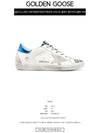 Superstar Leopard Low Top Sneakers Blue White - GOLDEN GOOSE - BALAAN 3