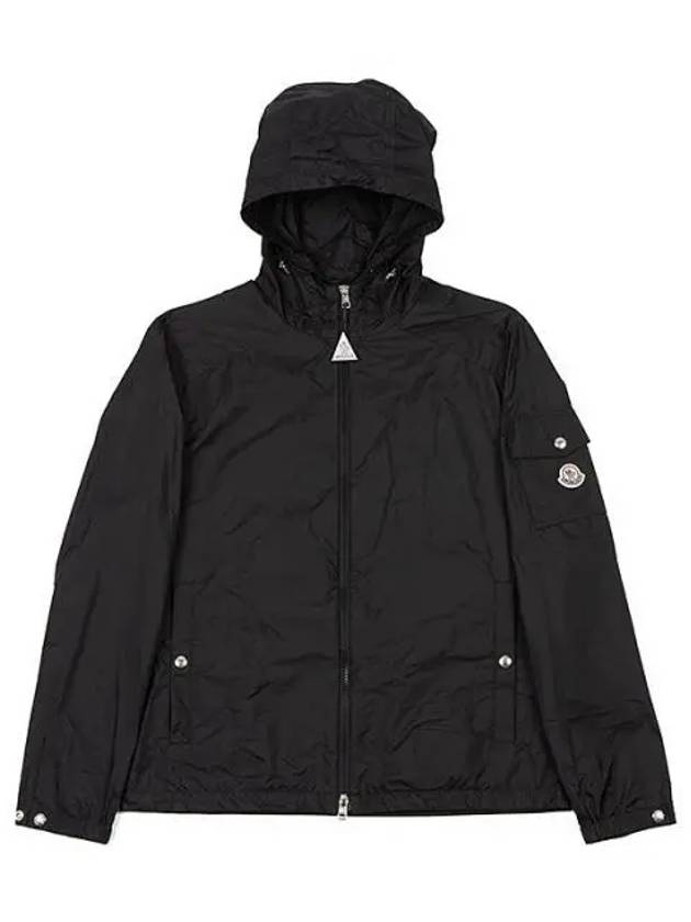 Etiache Rain Hooded Zip Up Black - MONCLER - BALAAN 2