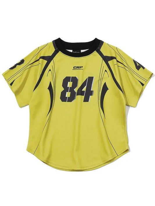 84 line crop jersey yellow - CRUMP - BALAAN 1