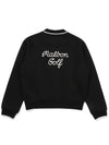 Bucket Air Pack Double Sweatshirt BLACK WOMAN M3322PFS17BLK - MALBON GOLF - BALAAN 3