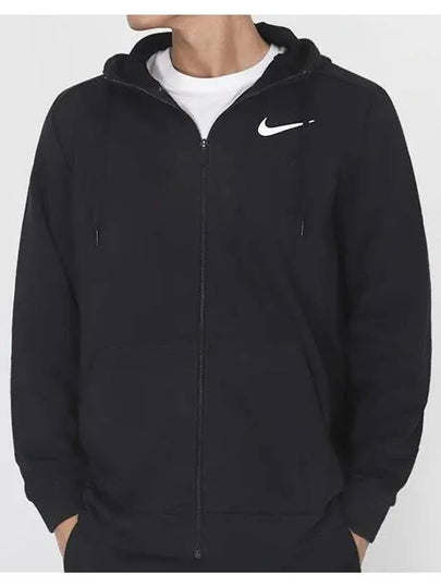 Dri Fit Full Zip Training Zip Up Hoodie Black - NIKE - BALAAN 2