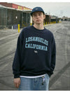 Los Angeles Sweatshirt Navy FMT3077 - FLUKE - BALAAN 1