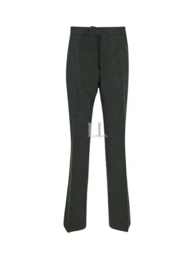 Super 120S Twill Classic Backstrap Trouser Pants Dark Grey - THOM BROWNE - BALAAN 2