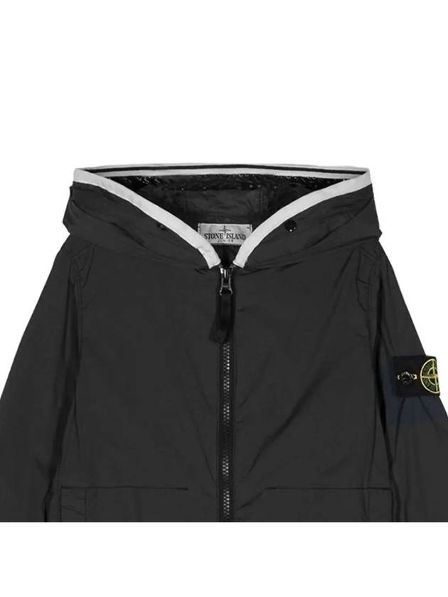 Kids Women Logo Patch Hooded Jacket 781640332 V0029 - STONE ISLAND - BALAAN 4