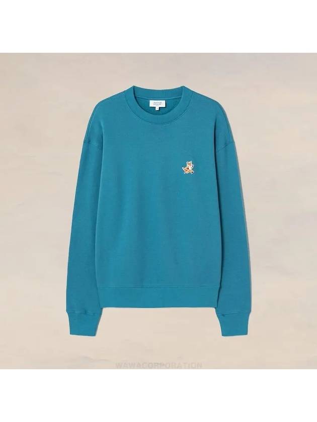 Fox Cotton Sweatshirt Freshwater - MAISON KITSUNE - BALAAN 2