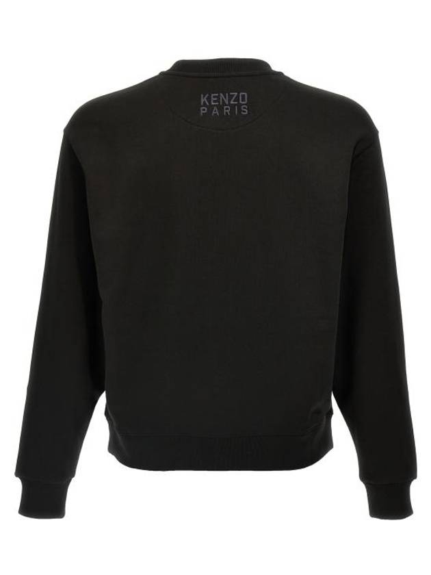 Kenzo logo patch crewneck sweatshirt - KENZO - BALAAN 3