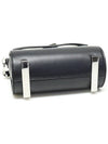 205569 Black leather silver CHASTITY clutch shoulder bag - ALEXANDER WANG - BALAAN 5