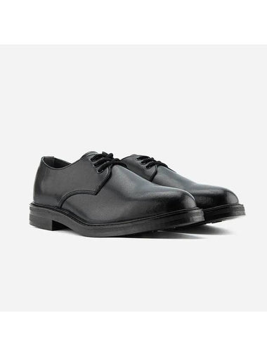 F14 Jeff Leather 3 Hole Derby Vanta Black - BSQT - BALAAN 1