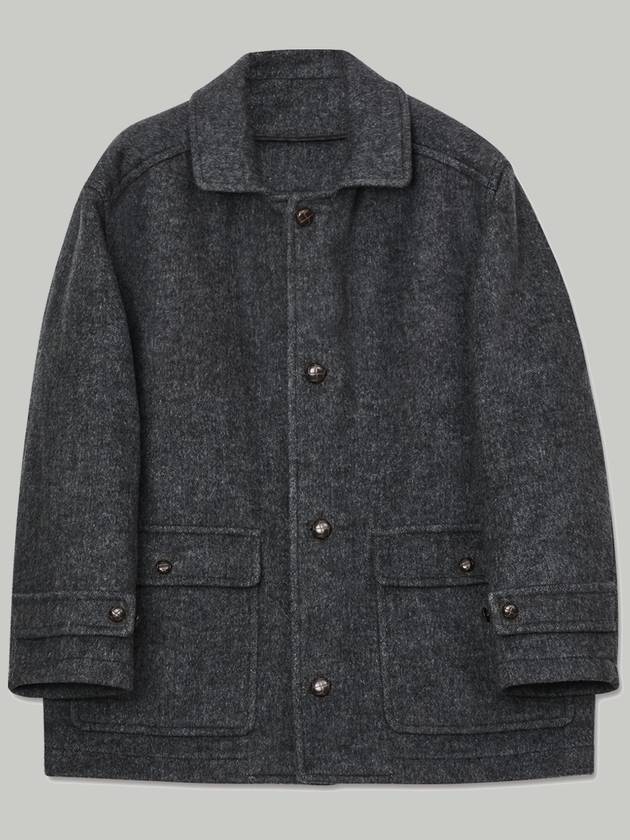 half wool coat - TRADCLUB - BALAAN 1