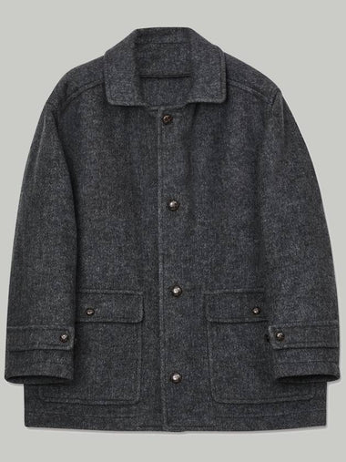 half wool coat - TRADCLUB - BALAAN 1