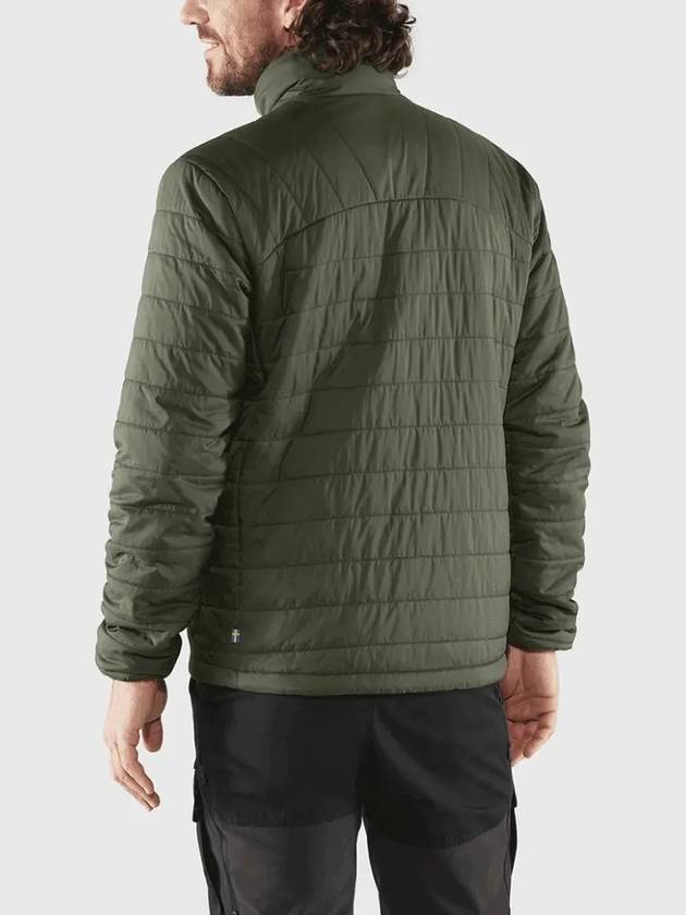 Men's Expedition X-Latt Padded Zip-Up Jacket Deep Forest - FJALL RAVEN - BALAAN 3