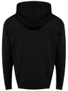 Ferris Face Patch Hoodie Black - ACNE STUDIOS - BALAAN 4