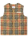 Kids Logo Vintage Check Quilted Vest 8053908 - BURBERRY - BALAAN 2