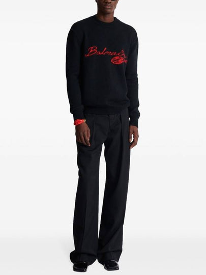 Balmain Sweaters Black - BALMAIN - BALAAN 2