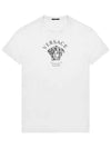 Medusa Logo Short Sleeve T Shirt White A88659 A228806 - VERSACE - BALAAN 1