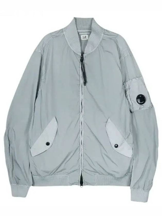 Nycra R Bomber Jacket Grey - CP COMPANY - BALAAN 2