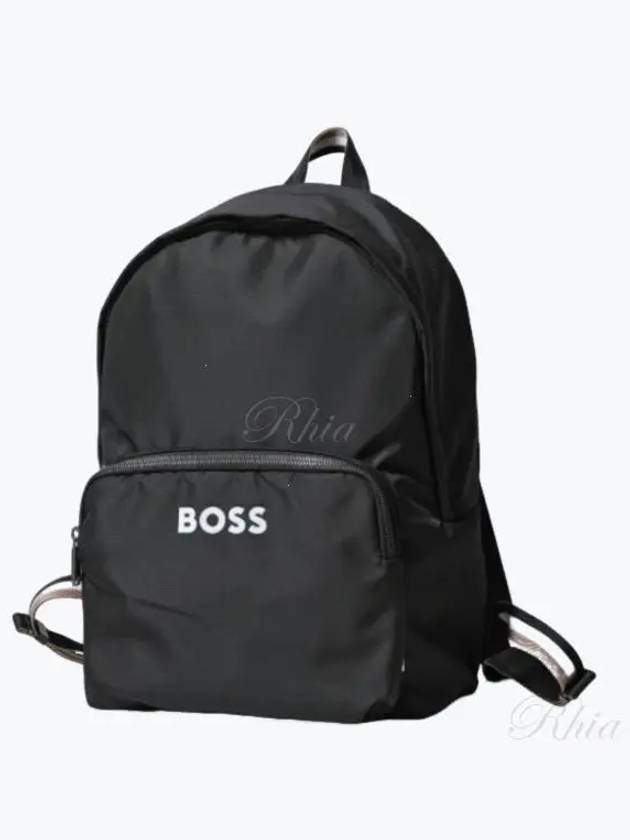 Catch 3 0 Logo Backpack Black - HUGO BOSS - BALAAN 2