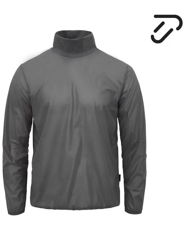 Men s Windproof Turtleneck T Shirt IPM4WTS226 GY - IJP DESIGN - BALAAN 1