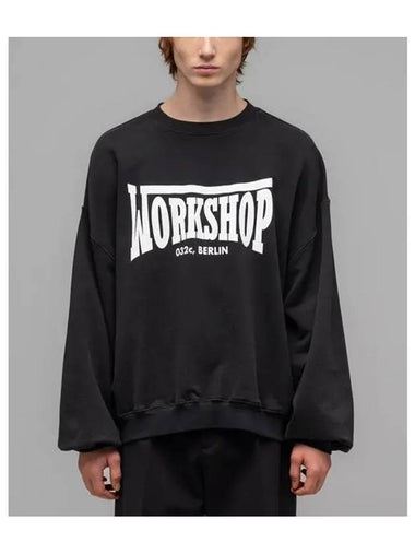 M Victor bubble crewneck faded black - 032C - BALAAN 1