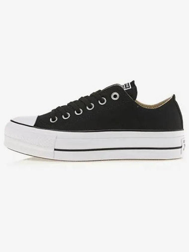 Shoes Running Sneakers Comfortable Slip on Chuck Taylor All Star Lift Black White - CONVERSE - BALAAN 1