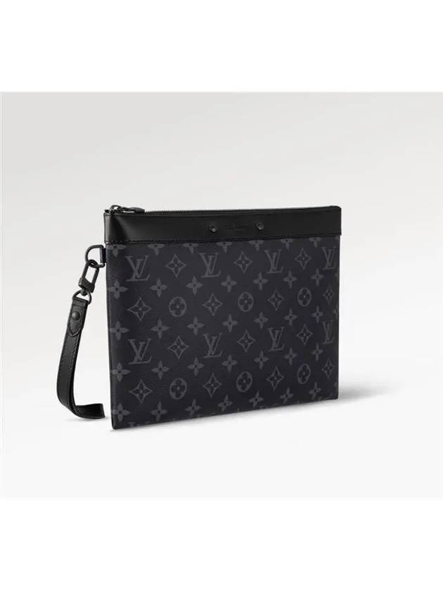 Monogram Eclipse Pochette Pouch Bag Black - LOUIS VUITTON - BALAAN 4