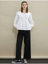 Sailor double collar blouse White - MANAVIS7 - BALAAN 4