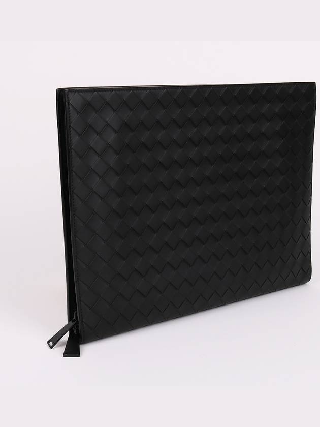 New Document Black Large Clutch Bag - BOTTEGA VENETA - BALAAN 3