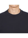 Diagonal Raised Fleece Sweatshirt Navy - CP COMPANY - BALAAN 7