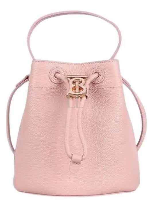 Mini TB Bucket Bag Pink - BURBERRY - BALAAN 2