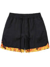 DBOF fire nylon shorts black - AJOBYAJO - BALAAN 2