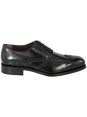 Salvatore Men's Balmont Oxford Shoes Black - SALVATORE FERRAGAMO - BALAAN 1