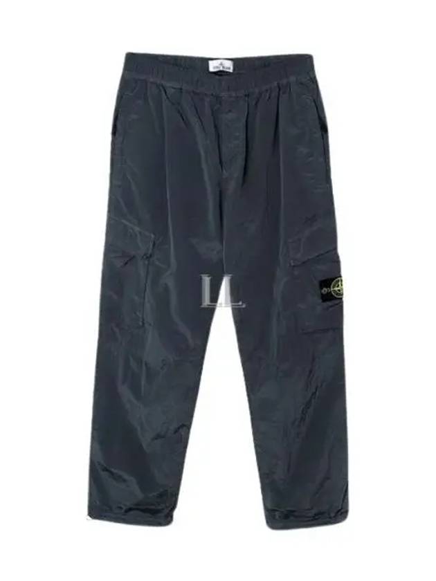 Nylon Metal Econyl Regenerated Cargo Straight Pants Lead Grey - STONE ISLAND - BALAAN 2