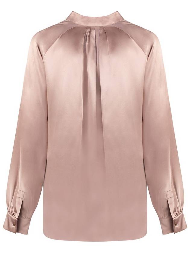 Max Mara Tamigi Silk Blouse With Bow - MAX MARA - BALAAN 2