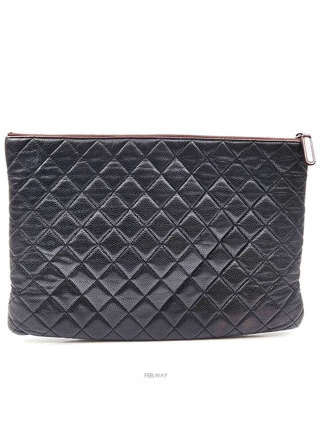 Classic Caviar Clutch Large - CHANEL - BALAAN 4