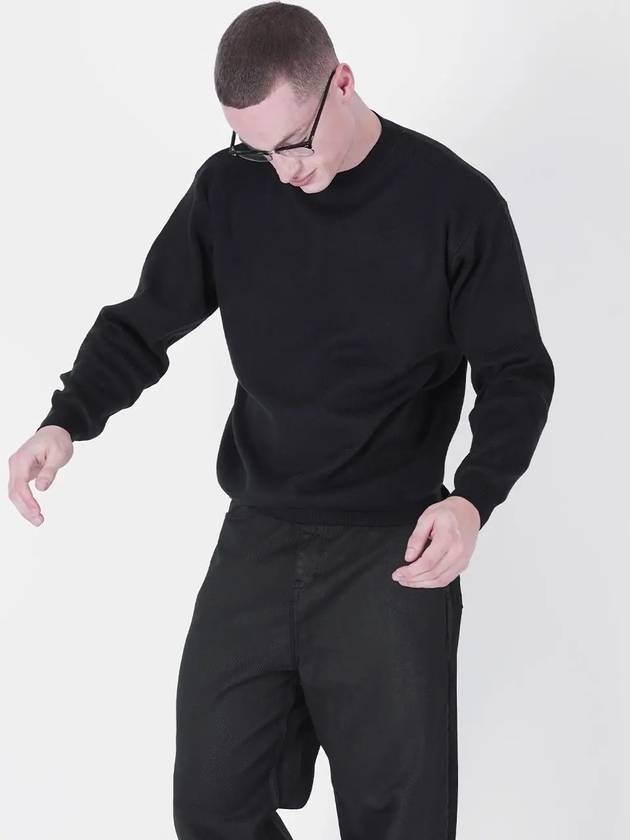 Hazy Cashmere Round Knit Black - CHANCE'S NOI - BALAAN 2