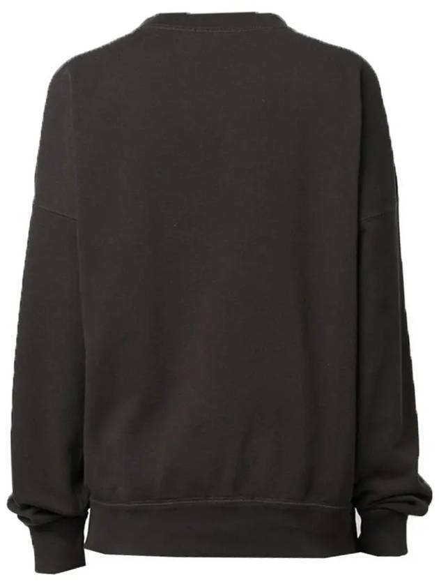 Melvis Big Logo Sweatshirt Faded Black - ISABEL MARANT - BALAAN 4