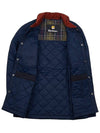 Kenning Quilting  Logo Patch Jacket Navy - BARBOUR - BALAAN 11