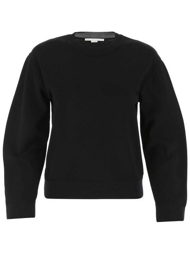 compact knit top black - STELLA MCCARTNEY - BALAAN 2