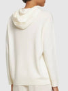 PAMIR Wool Hooded Knit White - MAX MARA - BALAAN 4