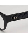 Glasses frame CD3264 EDU black round horn rim women s fashion - DIOR - BALAAN 5