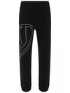 Mega Oval D Track Pant Black - DIESEL - BALAAN 3