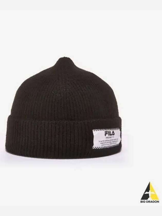 Project 7 Beanie BLK - FILA - BALAAN 1