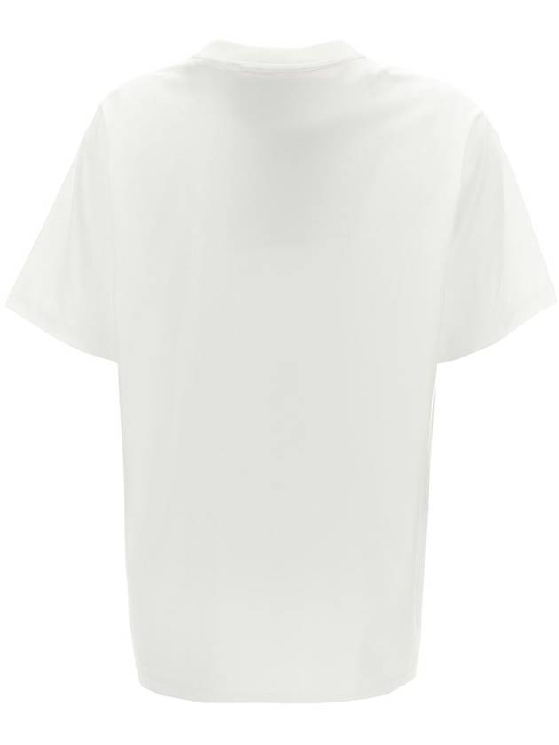 Check Pocket Crew Neck Cotton Short Sleeve T-Shirt White - BURBERRY - BALAAN 3