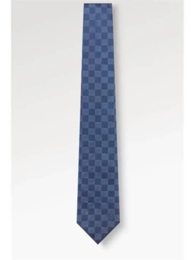 Damier Classic Tie Blue - LOUIS VUITTON - BALAAN 2