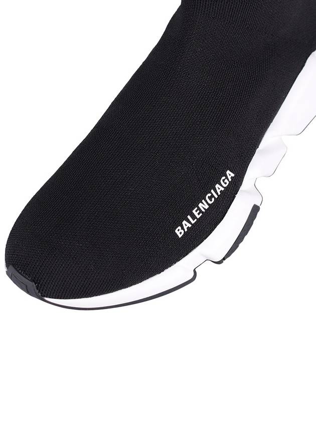 Speed Trainer  High Top Sneakers Black White - BALENCIAGA - BALAAN 8