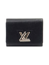 Black Epi Twist Wallet Ring - LOUIS VUITTON - BALAAN 1