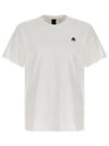 Satellite Logo Detail Crew Neck Short Sleeve T-Shirt White - MOOSE KNUCKLES - BALAAN 2