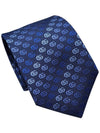 GG Logo Pattern Tie Blue - GUCCI - BALAAN 2